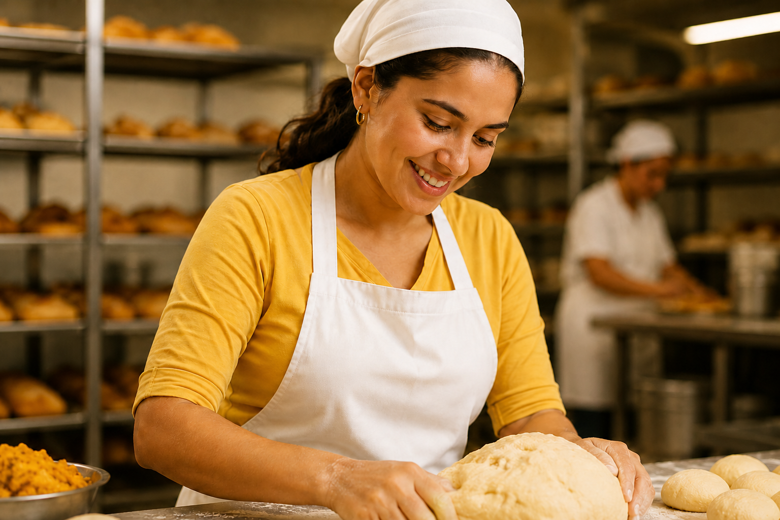 Elaboración artesanal de productos en la fábrica de Cultura Colombiana